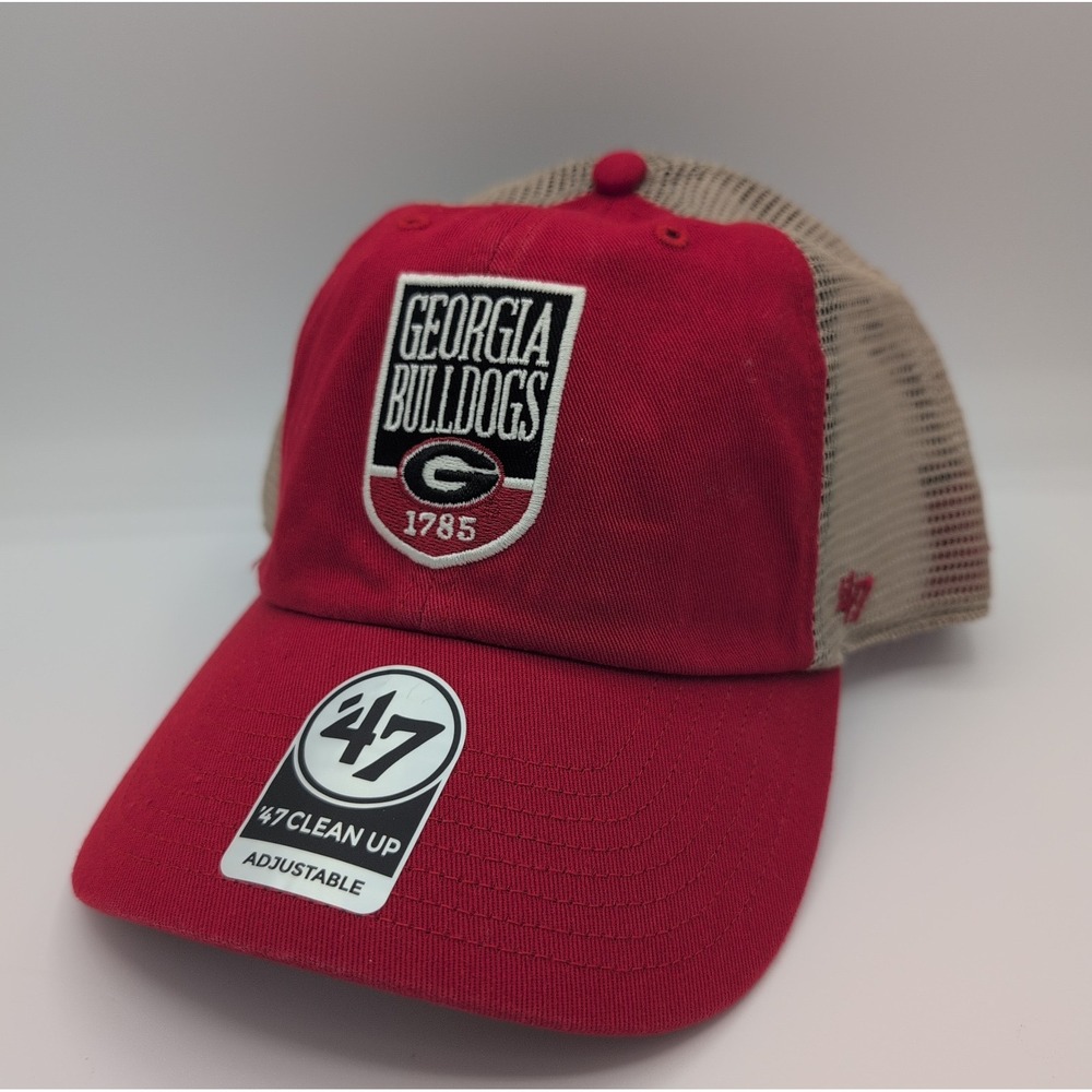 Georgia Bulldogs '47 Brand Snapback Mesh Mens Clean Up Hat New With Tags